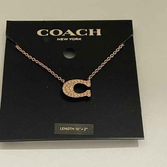 Pave Signature Necklace - Picture 1 of 2